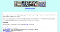Desktop Screenshot of milkfloats.org.uk